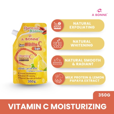 A BONNE Spa White C Salt Vitamin C Moisturising  350g