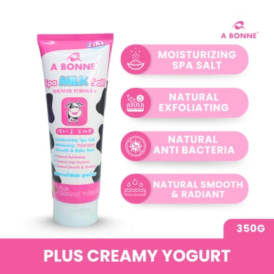 A BONNE 2in1 Spa Milk Salt Shower Formula 350g