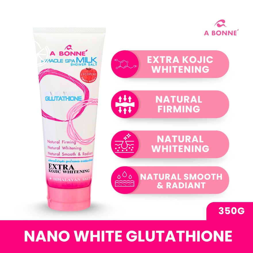 Miracle Spa Milk With Nano White Gluta 350g