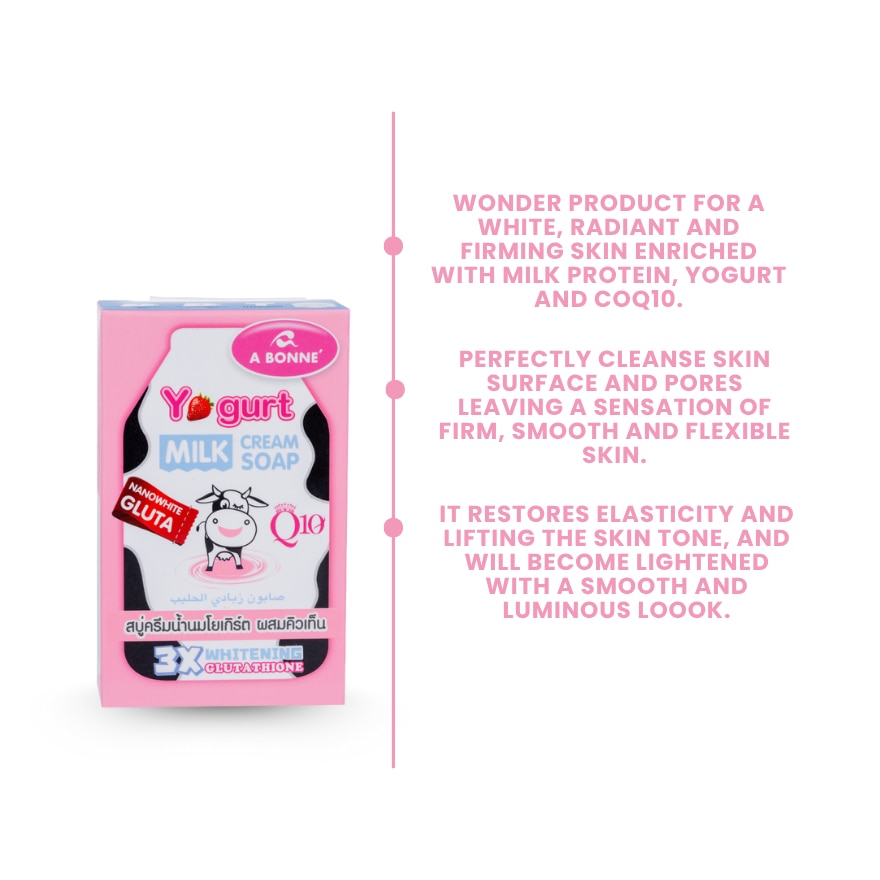 Yogurt Milk Cream Soap 90g