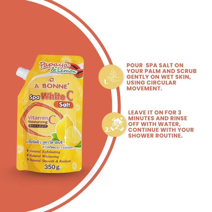 Spa White C Salt Vitamin C Moisturising  350g