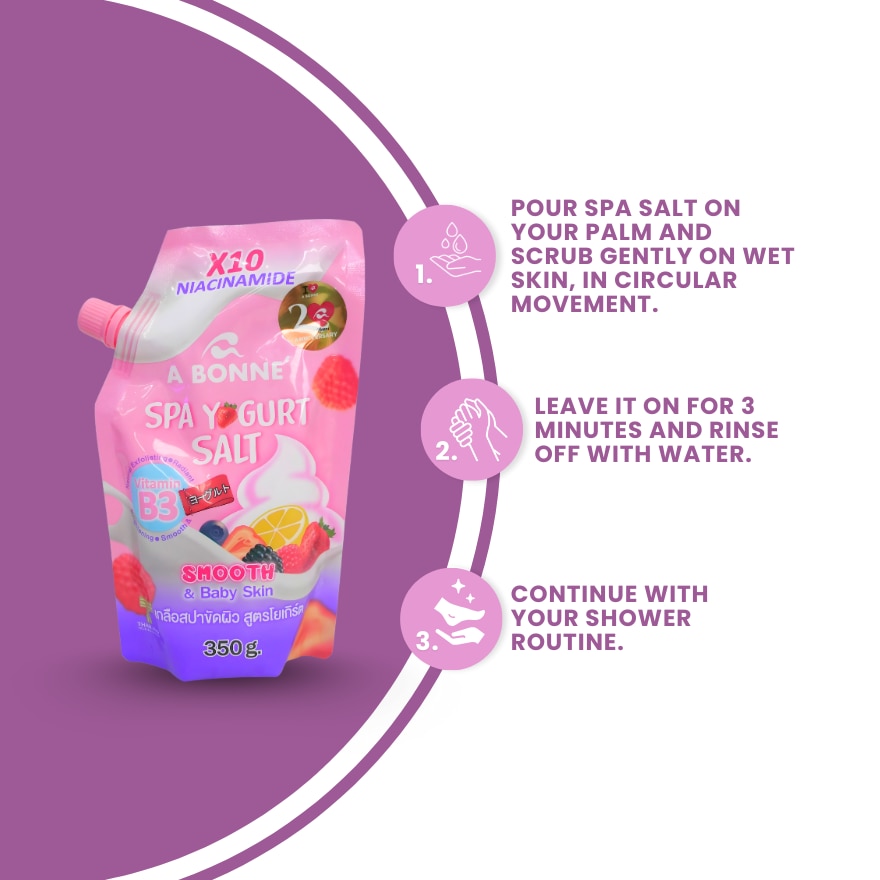 Spa Salt Yougurt 350g