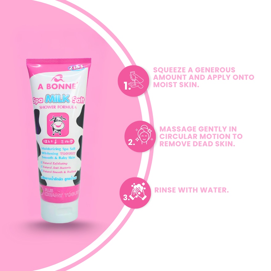 2in1 Spa Milk Salt Shower Formula 350g