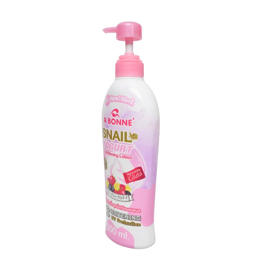 ABONNE SNAIL YOGURT WHITENING LOTION 500ML