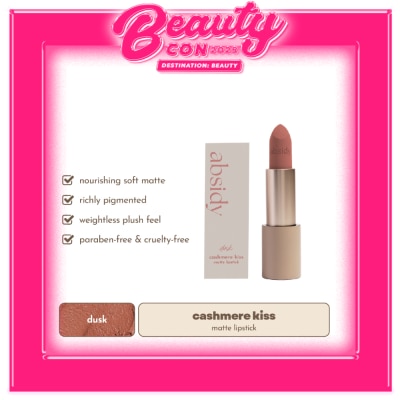 ABSIDY ABSIDY Cashmere Kiss Matte Lipstick Dusk 3.2 g