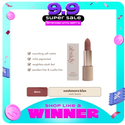 ABSIDY - ABSIDY Cashmere Kiss Matte Lipstick Dawn 3 2g image