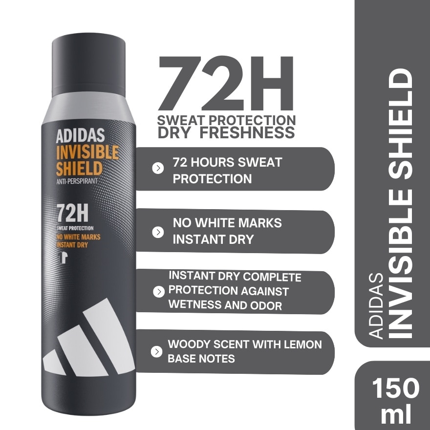 ADIDAS Invisible Shield Anti-Perspirant 150ml image