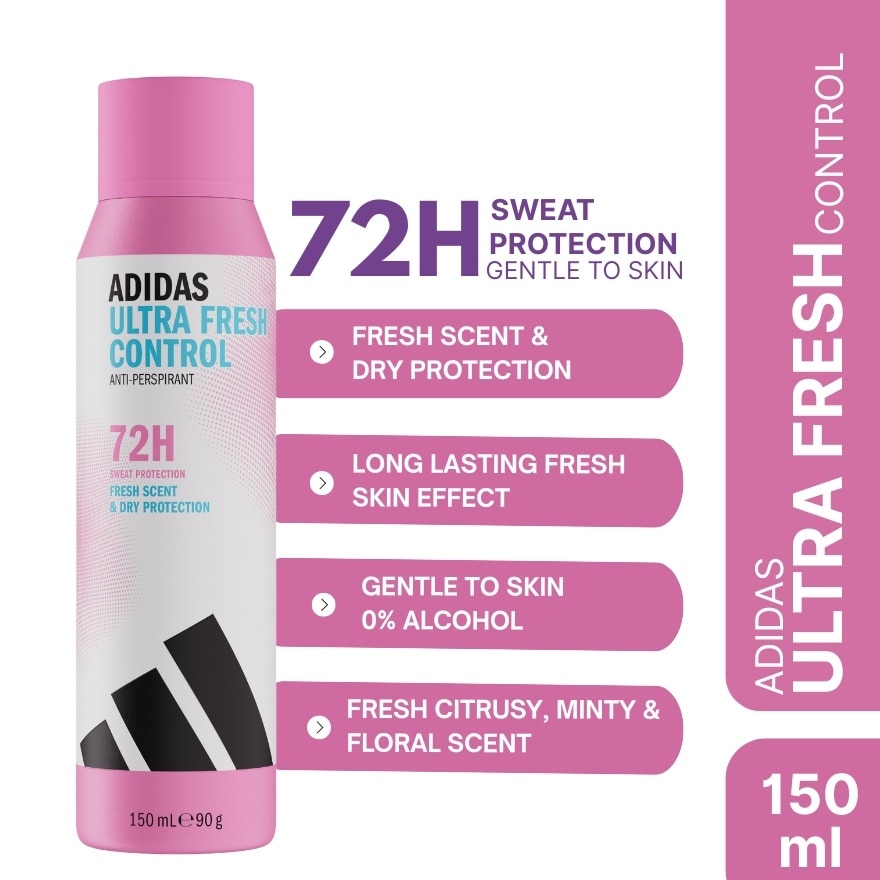 ADIDAS Ultra Fresh Control Anti-Perspirant 150ml image