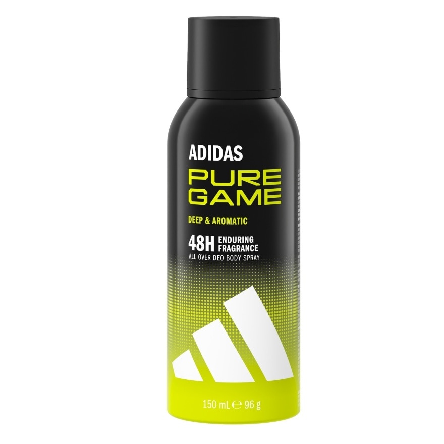 ADIDAS Pure Game Deep & Aromatic Deo Body Spray 150ml image