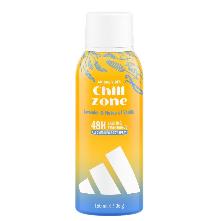 ADIDAS Vibes Chill Zone Lavender & Notes of Vanilla Deo Body Spray 150ml