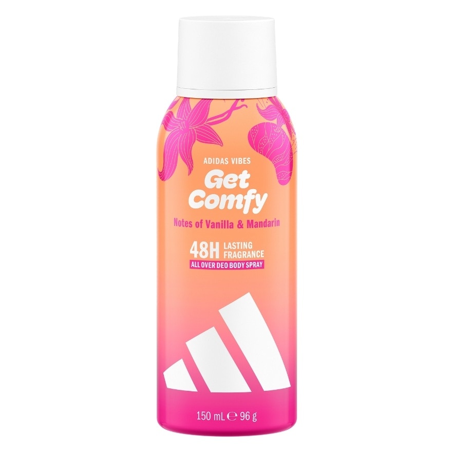 ADIDAS vibes Get Comfy Notes of Vanilla & Mandarin Deo Body Spray 150ml