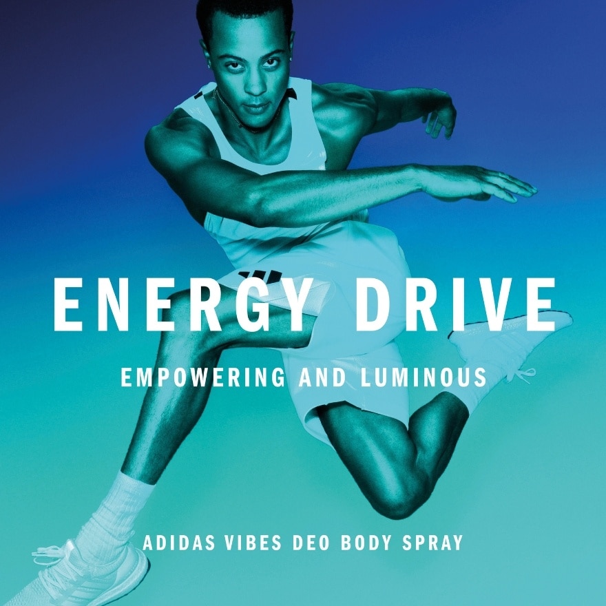 ADIDAS Vibes Energy Drive Bergamont & Pink Pepper Deo Body Spray 150ml
