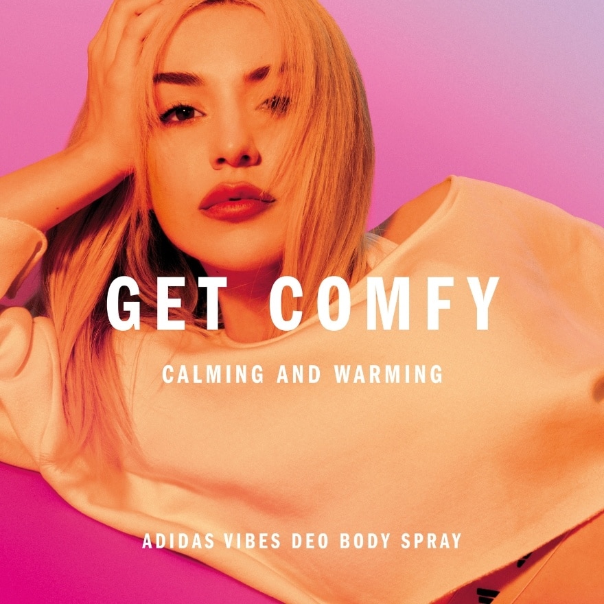 ADIDAS vibes Get Comfy Notes of Vanilla & Mandarin Deo Body Spray 150ml