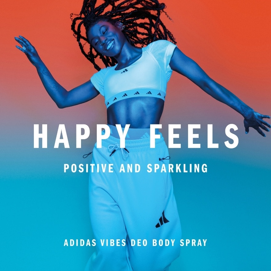 ADIDAS Vibes Happy Feels Notes of Jasmine & Grapefruit Deo Body Spray 150ml