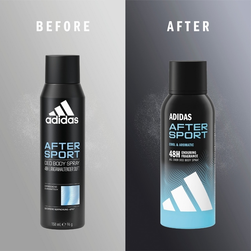 ADIDAS After Sports Cool & Aromatic Deo Spray 150ml image