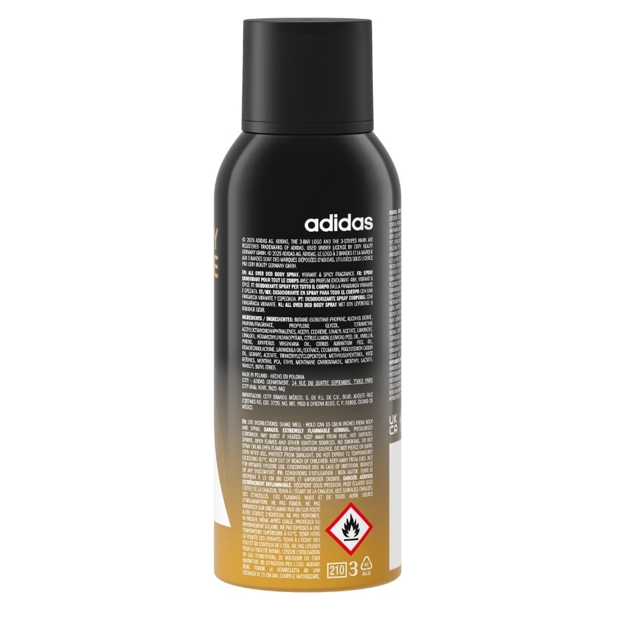 ADIDAS Victory League Vibrant & Spicy Deo Body Spray 150ml