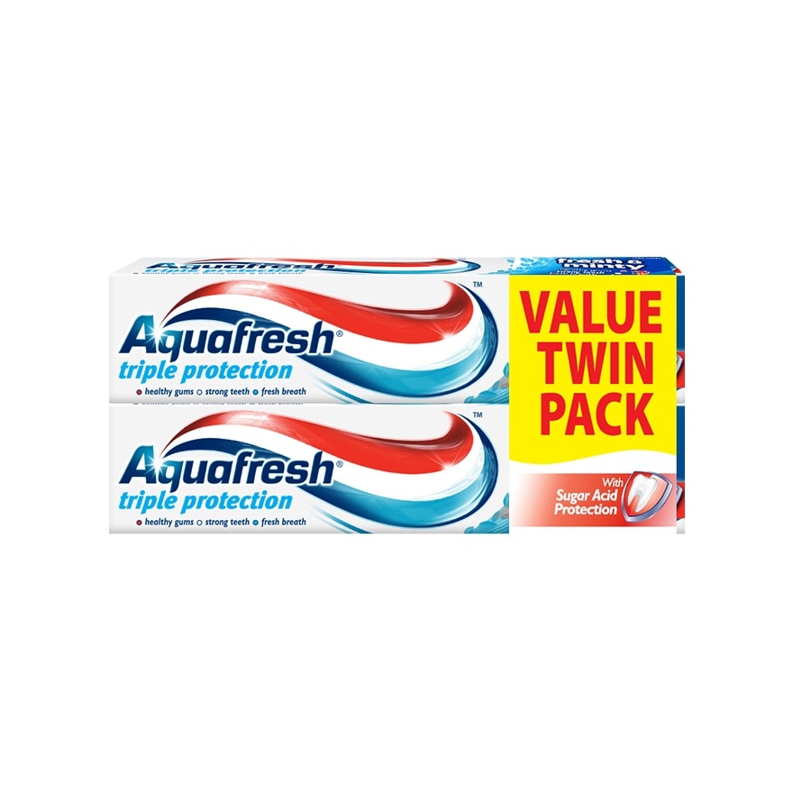 Fresh and Minty Toothpaste 100ml Twin Pack