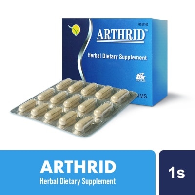 ARTHRID ARTHRID Boswellia serrata Piper longum 200mg/50mg Capsule Sold Per Piece