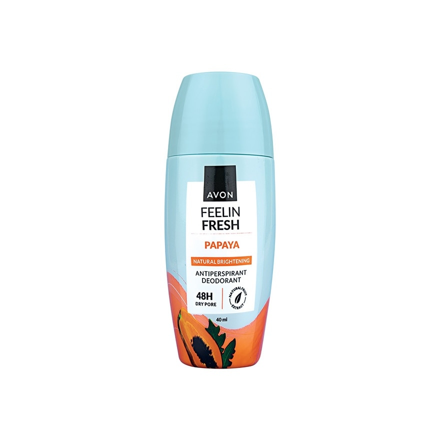 AVON Feelin Fresh Papaya Roll-On Deodorant 40ml