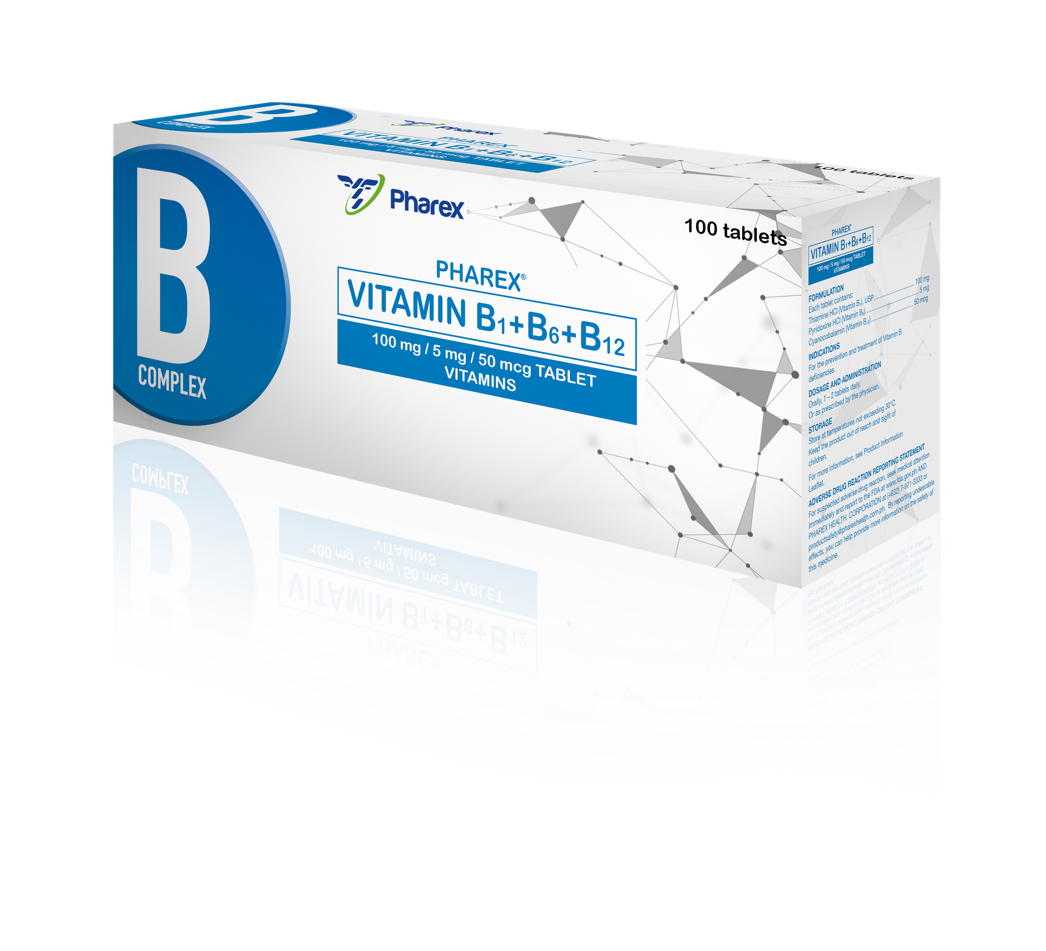 Vitamin B1 + B6 +B12 Complex 1 Tablet