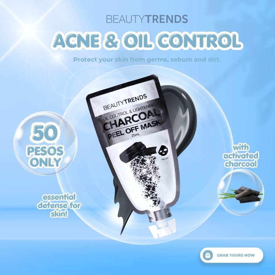 Charcoal Peel Off Mask 1s 25ml