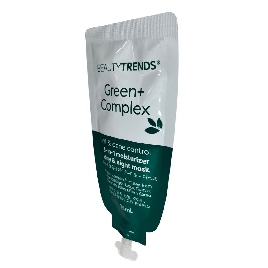 Green+ Oil & Acne Control 3in1 Moisturizer Mask 25ml
