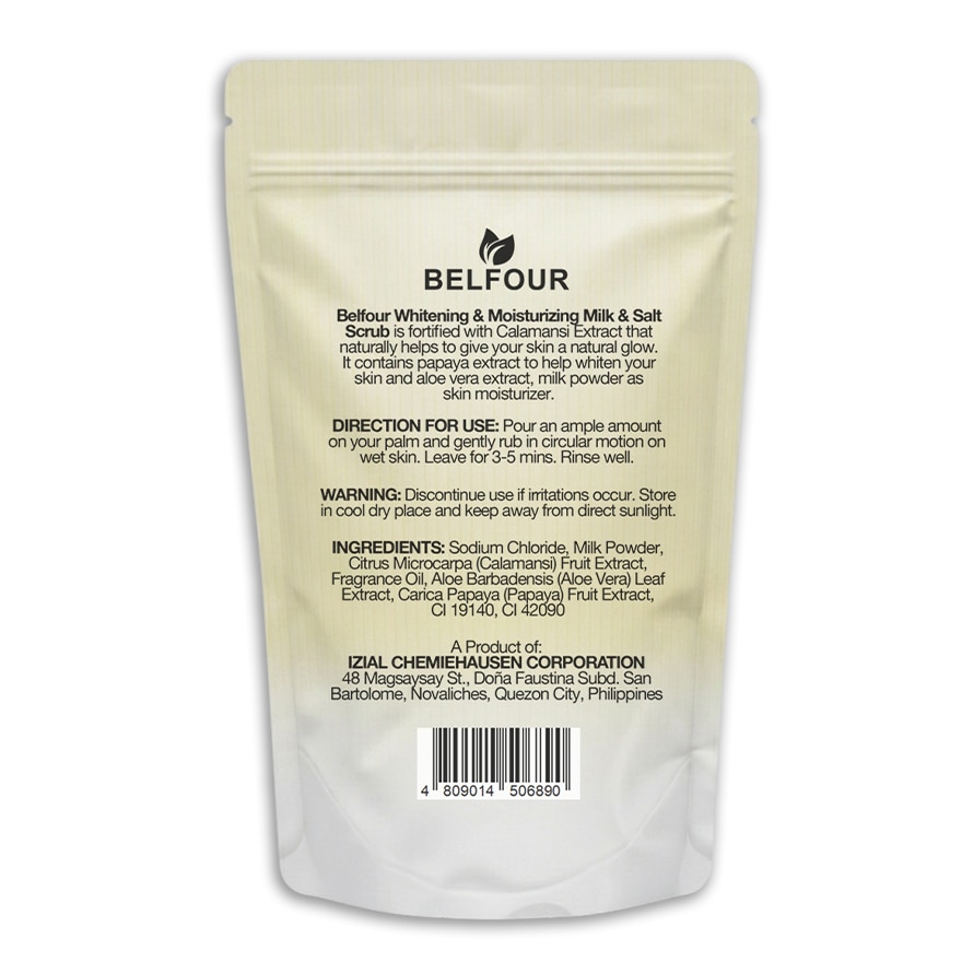 Milk and Salt Scrub Calamansi Extract 350g image
