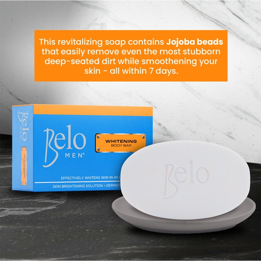 Men Whitening Body Bar 90g 3pc Pack