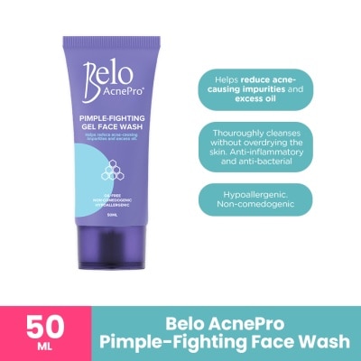 BELO AcnePro Pimple Fighting Gel Face Wash 50ml