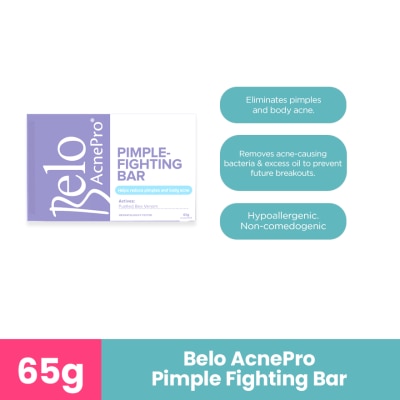 BELO BELO AcnePro Pimple-Fighting Bar 65g