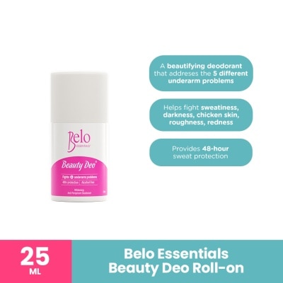 BELO Essentials Anti Perspirant Whitening Deo Roll On 25ml