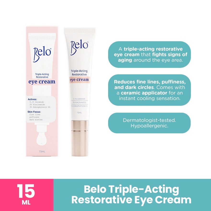 BELO Triple Acting Restorative Eye Cream