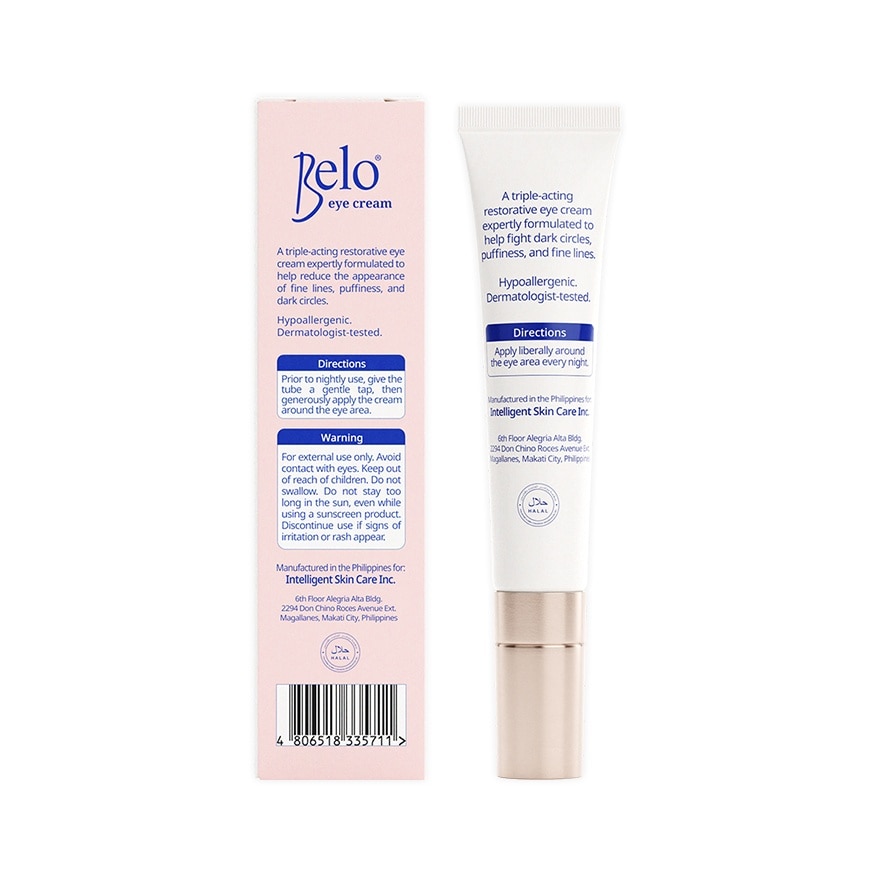 BELO Triple Acting Restorative Eye Cream