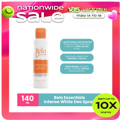 BELO - Intense White Anti-Perspirant Deo Spray 140ml