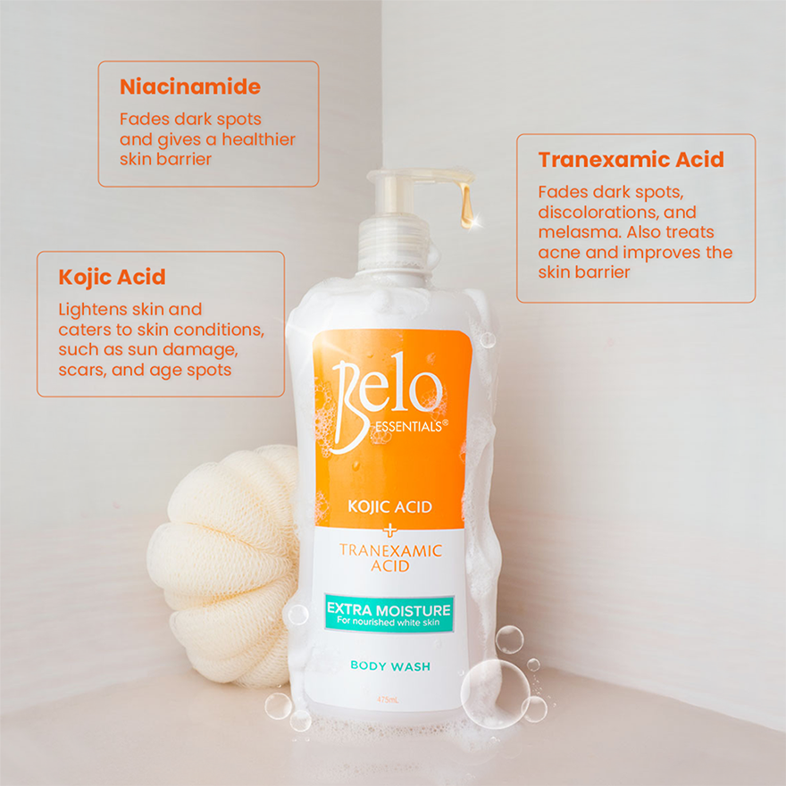 Intensive Whitening Body Wash Extra Moisture 475ml