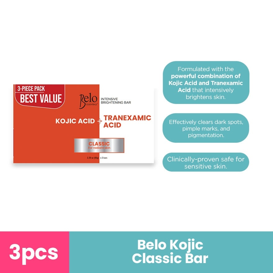 Intensive Whitening Bar 65G 2+1