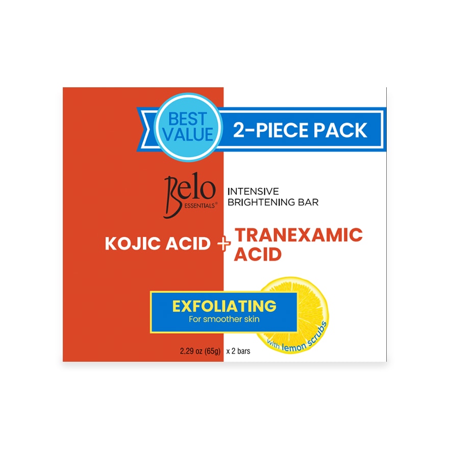 Intensive Whitening Bar Kojic + Tranexamic Acid Exfoliating 65gx2