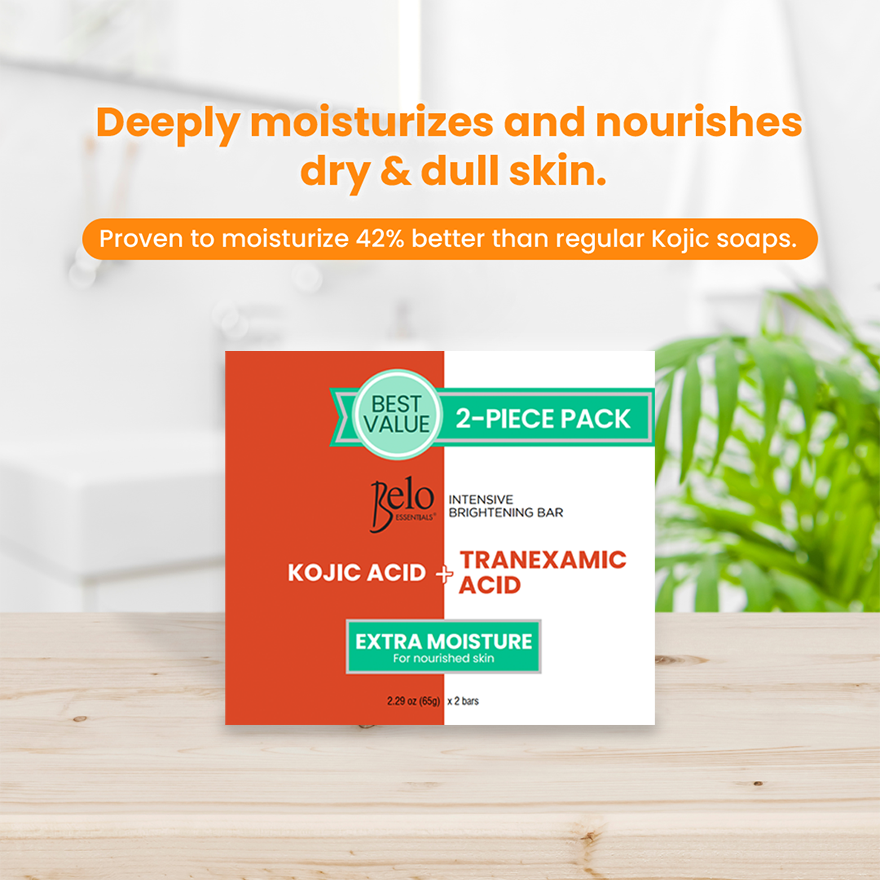 Kojic Acid + Tranexamic Acid Extra Moisture Soap 65g 2pcs