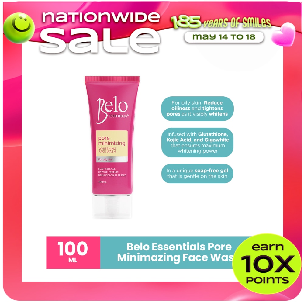 Pore Minimizing Whitening Facial Wash 100ml