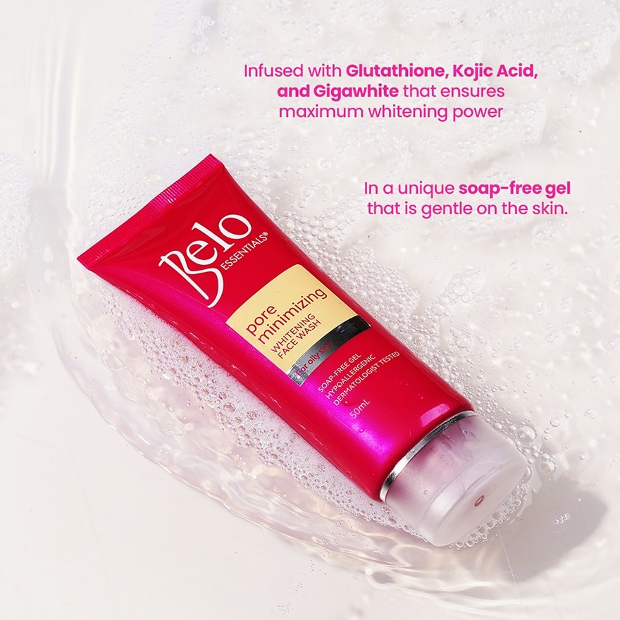 Essentials Pore Minimizing Whitening Face Wash 50ml