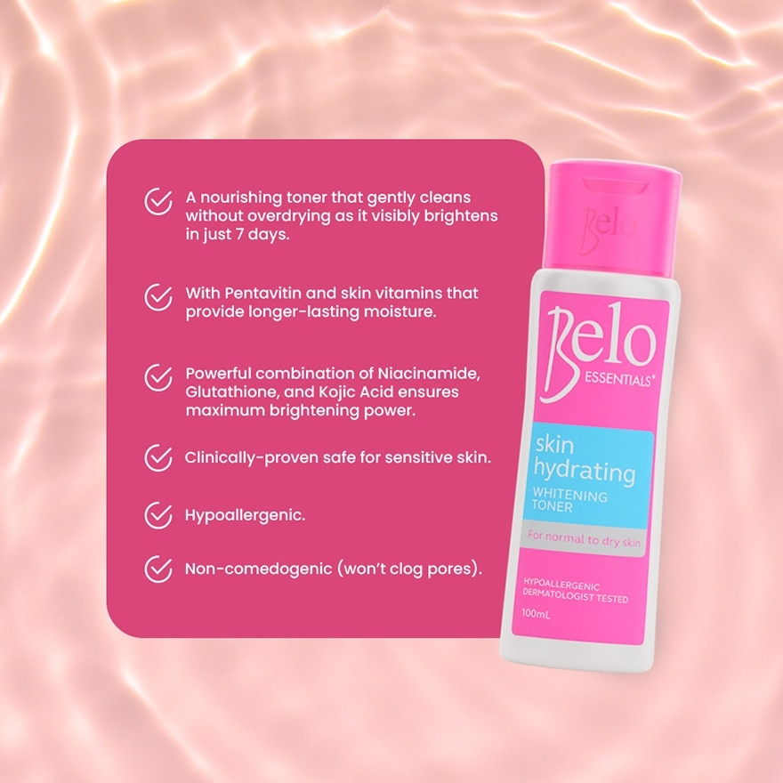 Essentials Skin Hydrating Whitening Toner 100mL