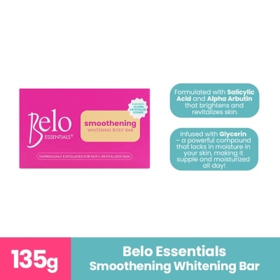 BELO Essentials Smoothening Whitening Body Bar 135g