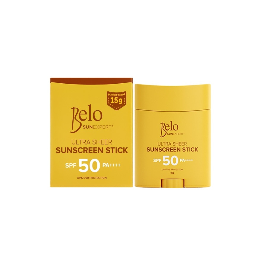BELO SunExpert Ultra Sheer Sunscreen Stick SPF50 PA++++ 15g
