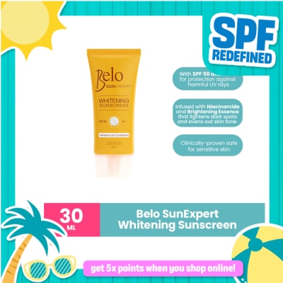 BELO - Sunexpert Whitening Sunscreen SPF50 PA++ 30ML