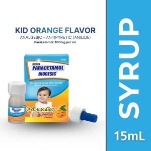 BIOGESIC ORG 100mg Drops 1 Bottle 15ml