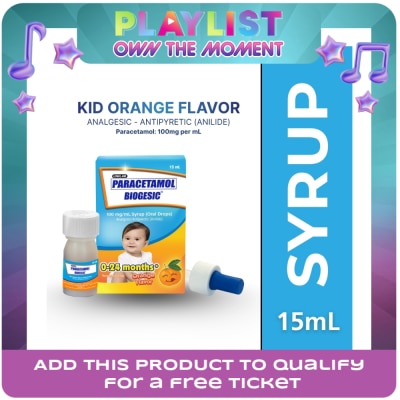 BIOGESIC - BIOGESIC ORG 100mg Drops 1 Bottle 15ml