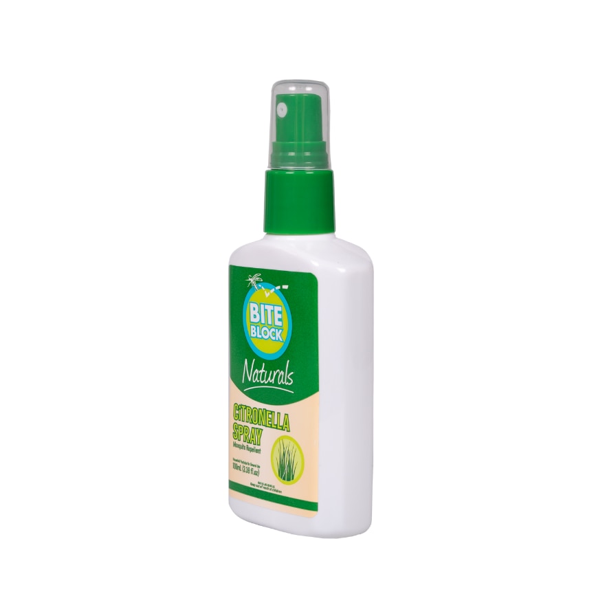 Bite Block Naturals Citronella Spray 100Ml