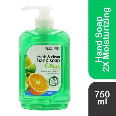 BODY TREATS BODY TREATS Citrus Hand Soap 750ml image