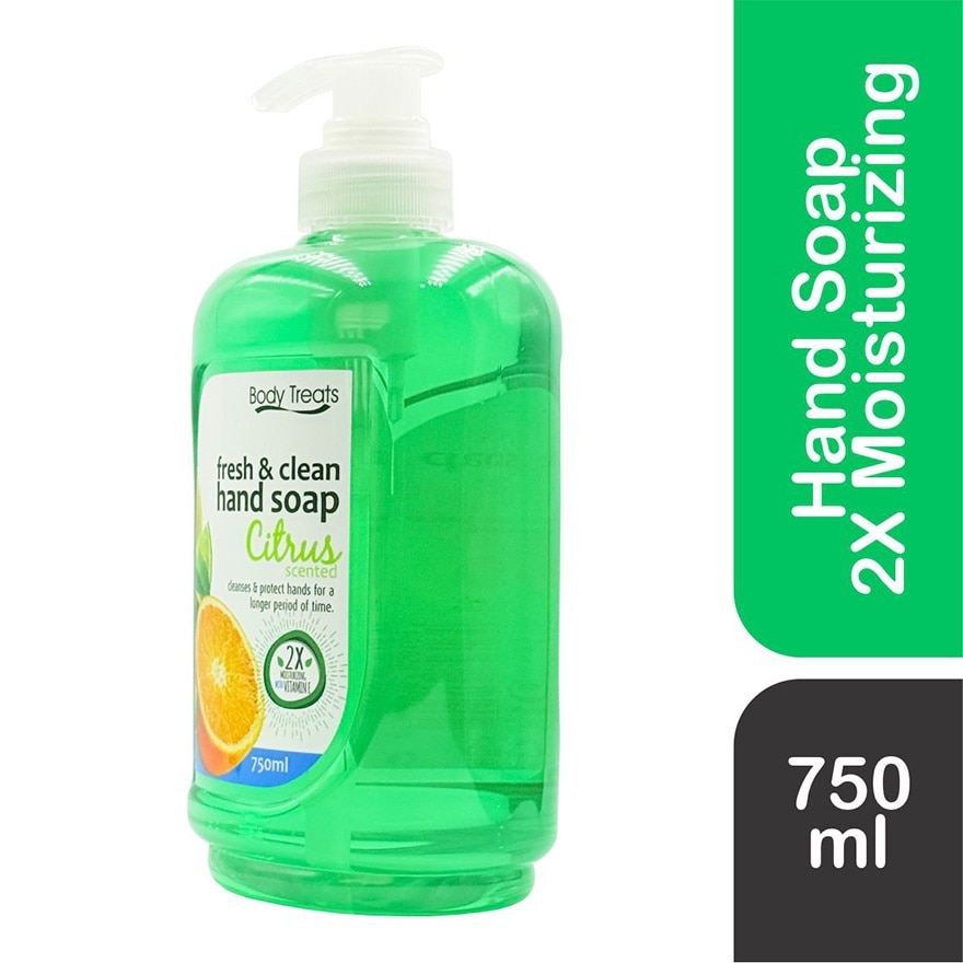 BODY TREATS Citrus Hand Soap 750ml image