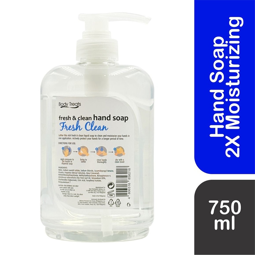 BODY TREATS Antibacterial Hand Soap 750ml image